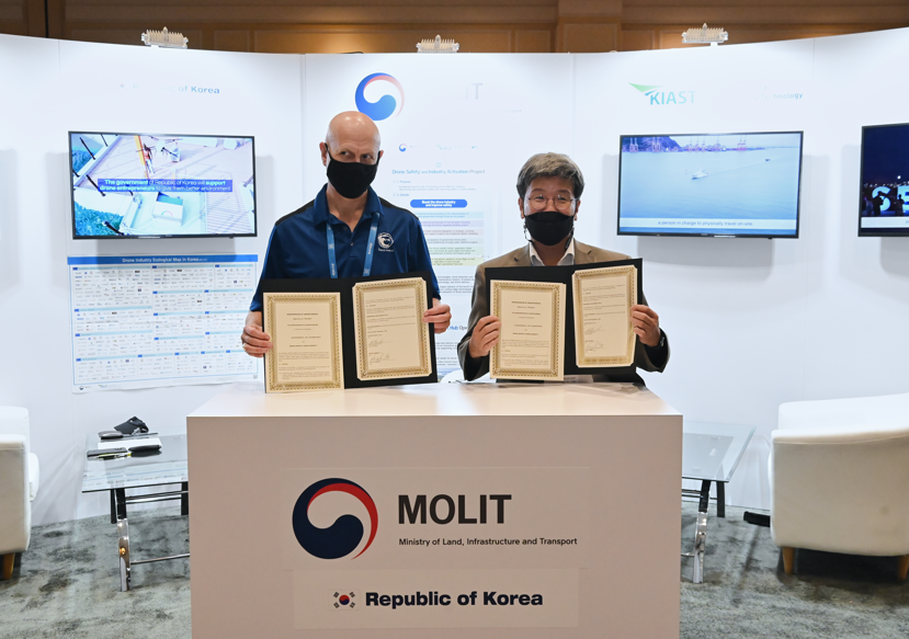 국제행사에 참여한 대한민국 대표단 모습4