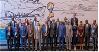 국제행사에 참여한 대한민국 대표단 모습2